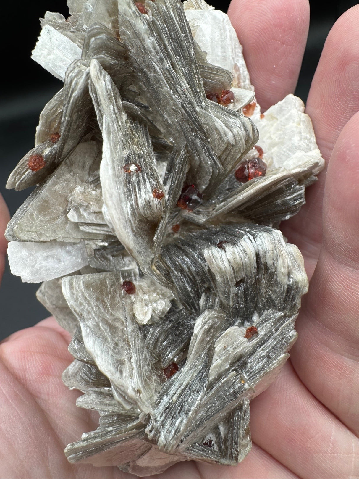 Red Garnet Specimen - 243g