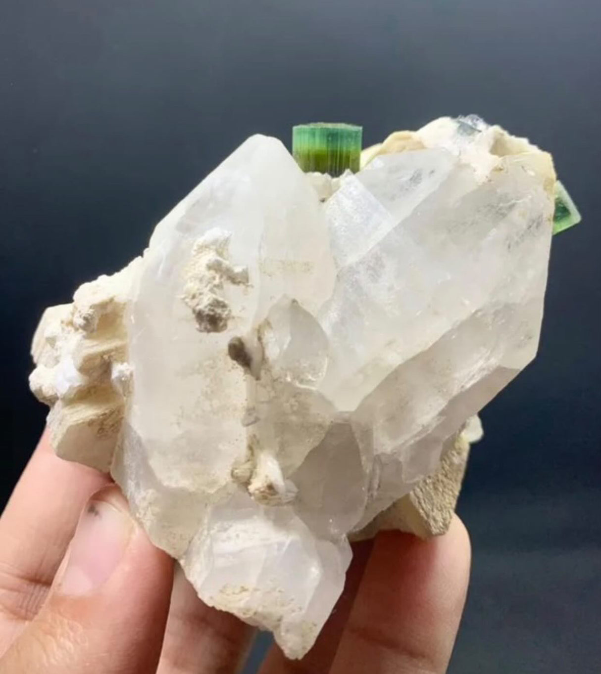 Green Cap Tourmaline - 350g