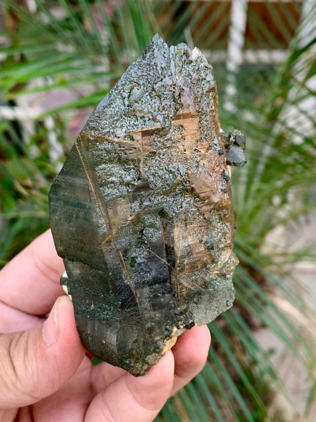 Rutile Quartz Specimen - 297g