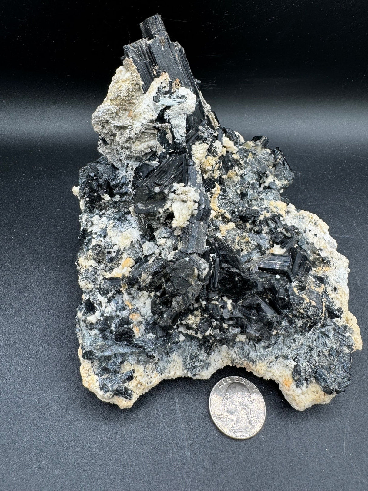 Black Tourmaline Mountain - 1276g