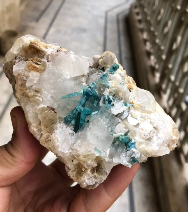 Blue Indicolite Tourmaline - 688g