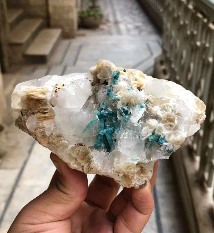 Blue Indicolite Tourmaline - 688g