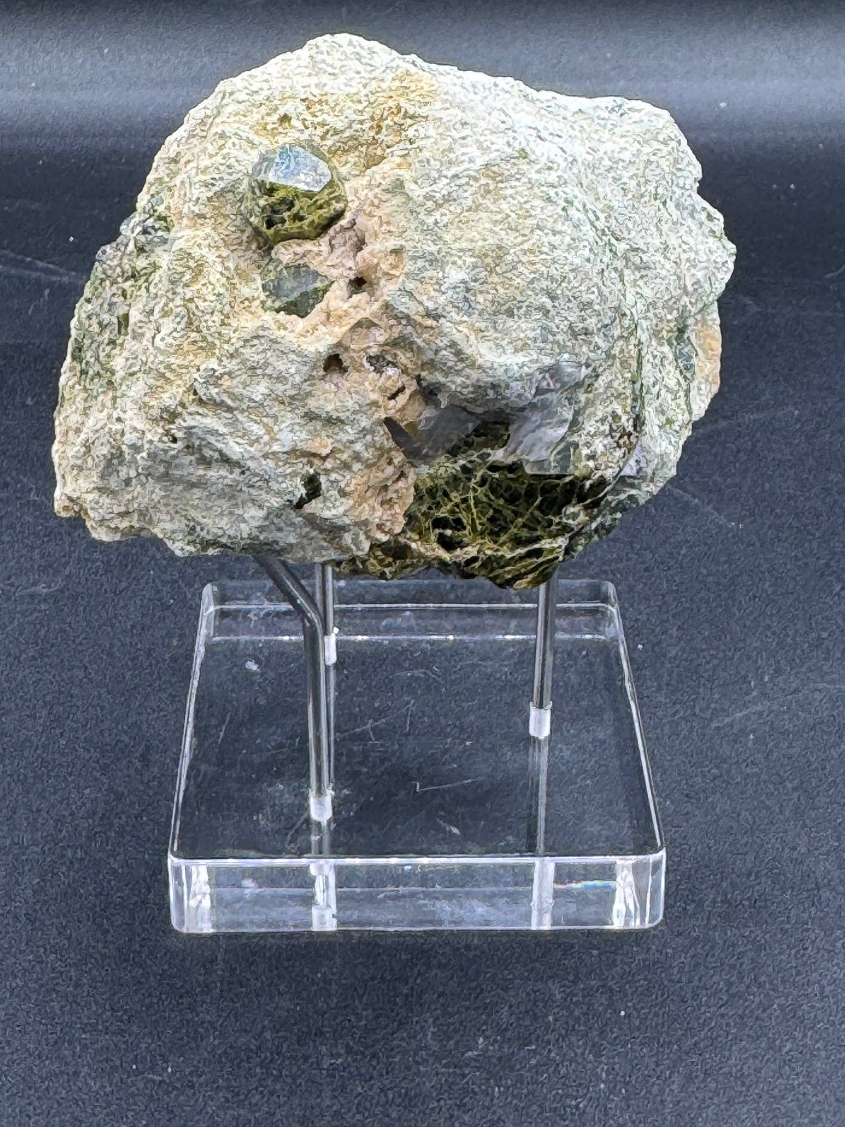 Green Garnet Specimen - 347g