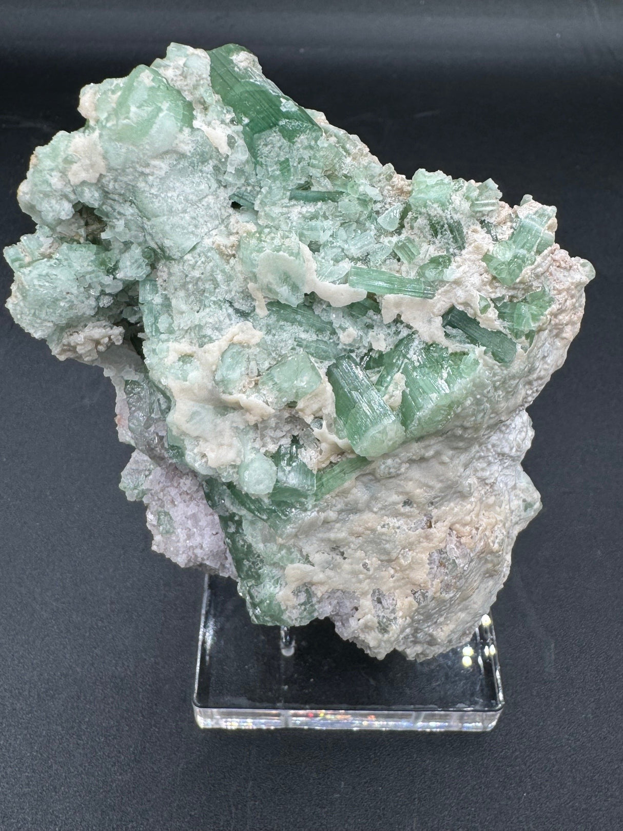 Green Tourmaline Specimen - 386g
