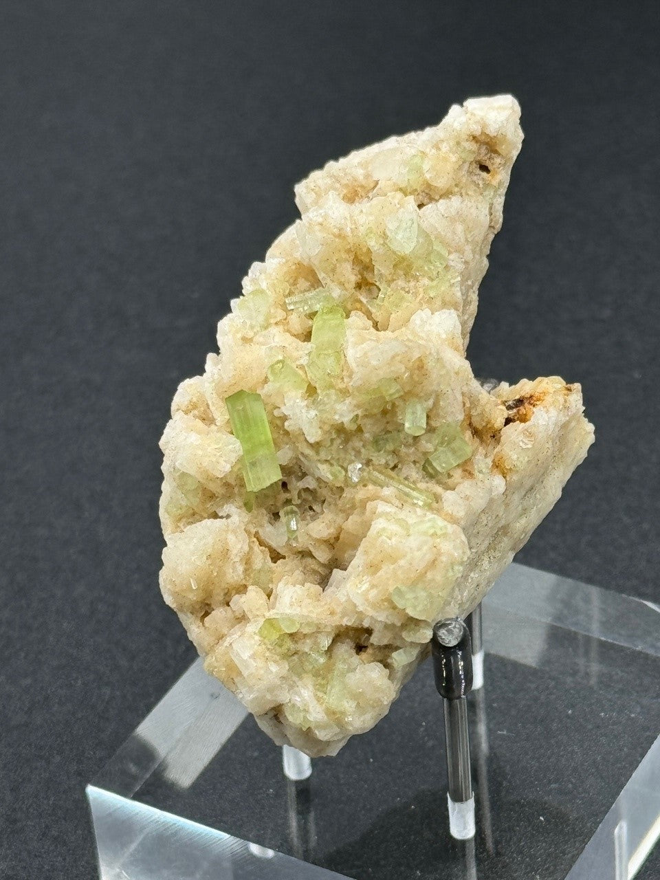 Green Tourmaline Specimen - 66g