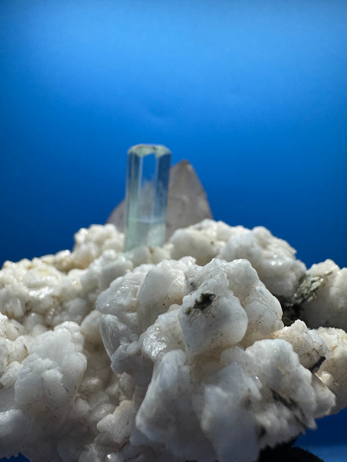 Aquamarine and Quartz Specimen - 239g