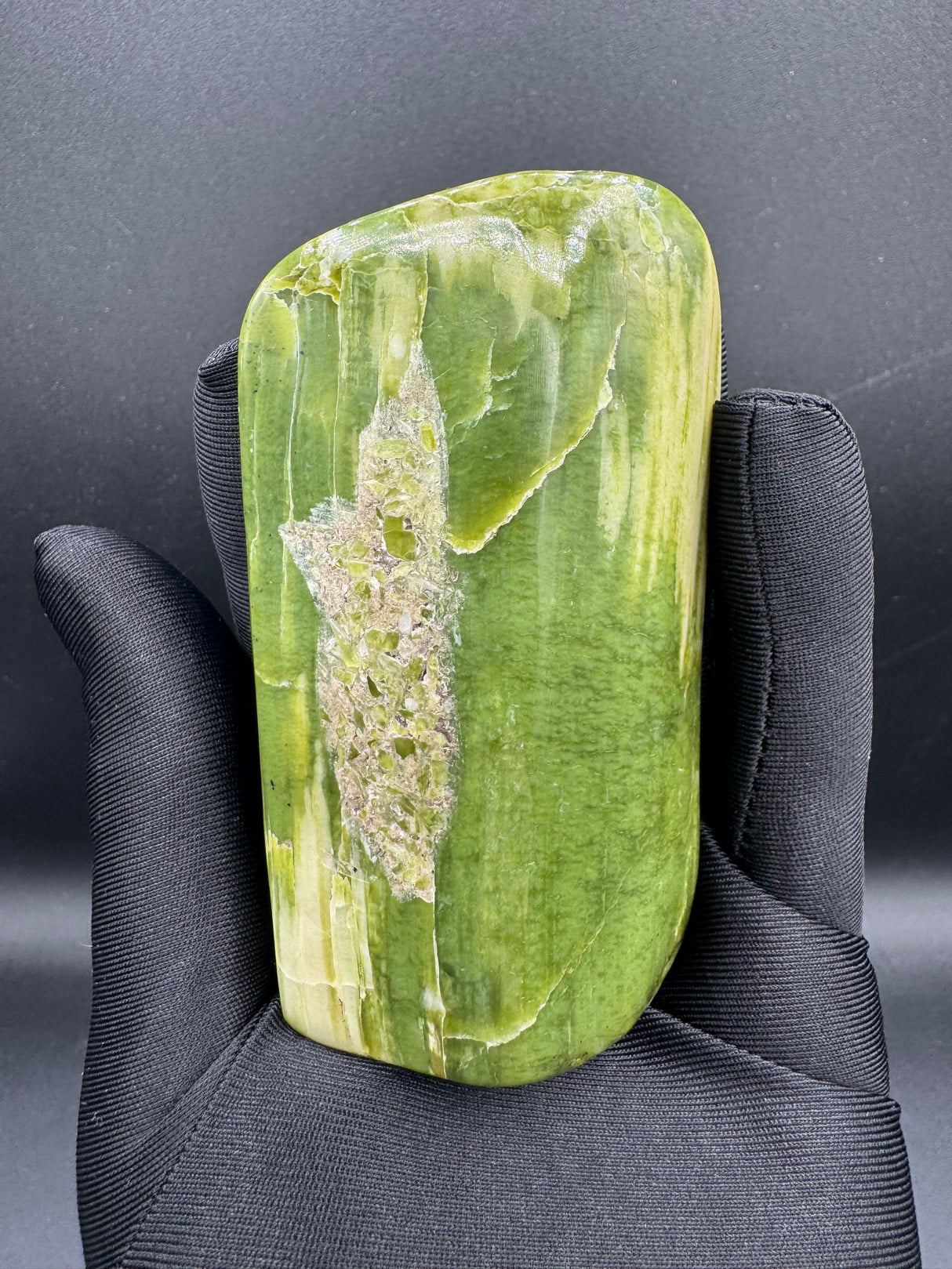 Green Tremolite Freeform - 247g
