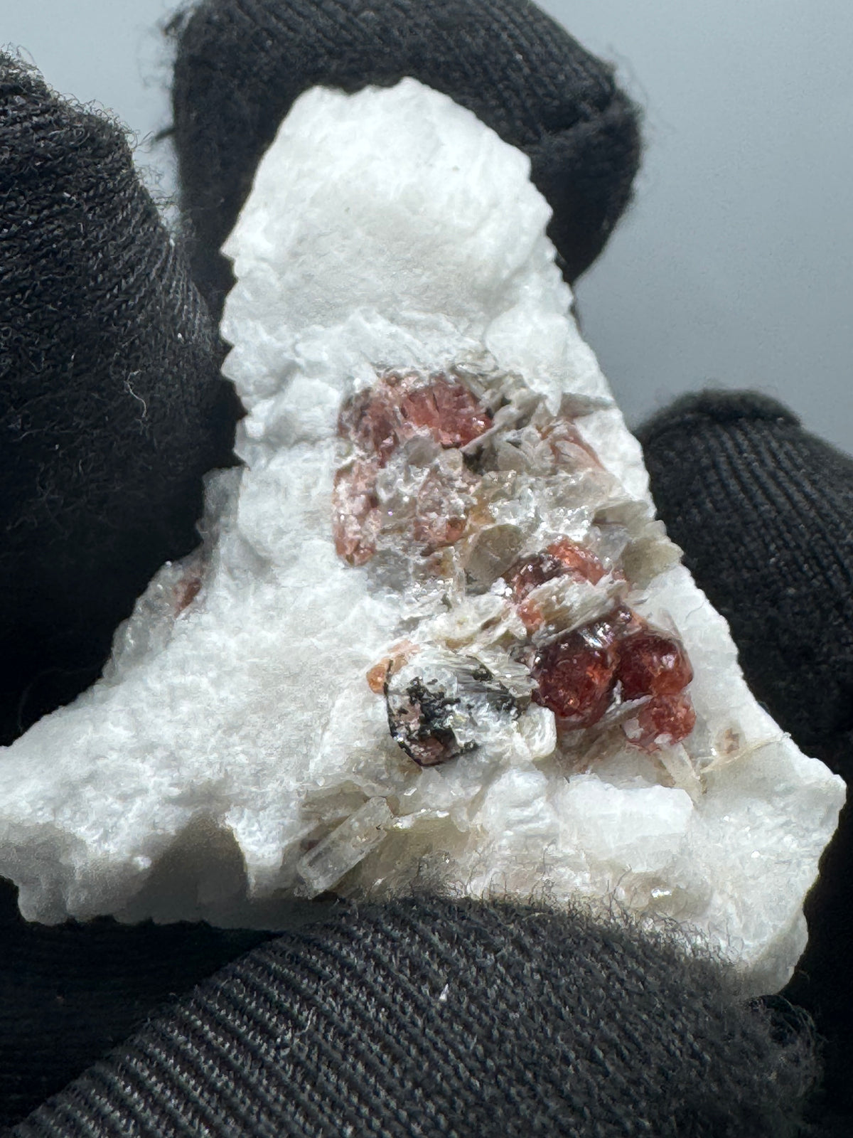 Garnet on Star Mica Specimen - 12g