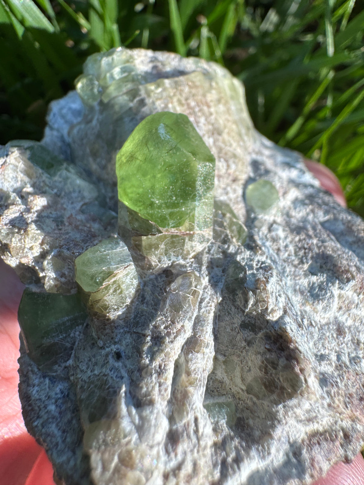 Peridot Specimen - 126g