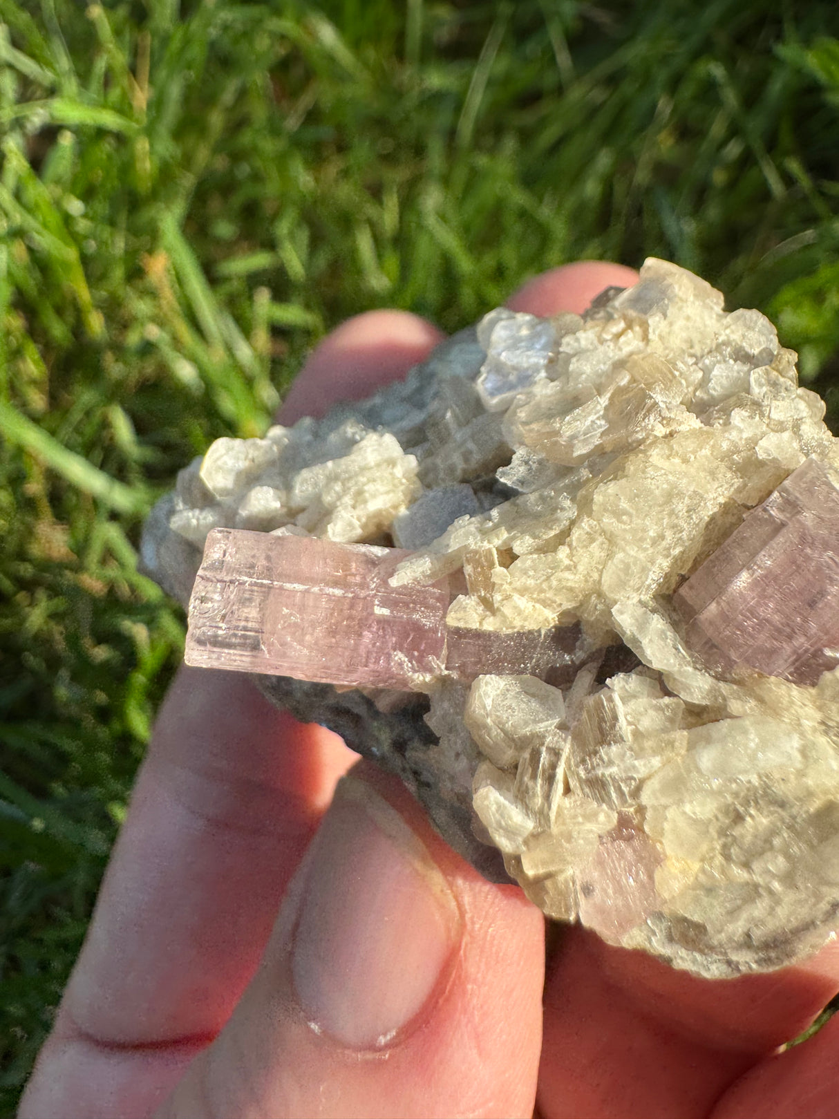 Pink Tourmaline Specimen - 67g