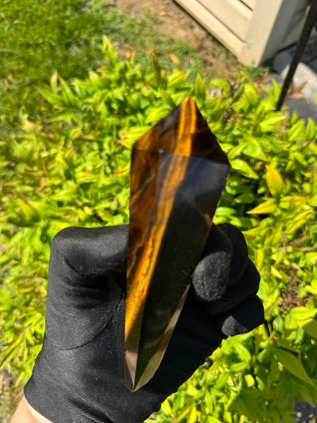 Tigers Eye Polished Wand - 264g