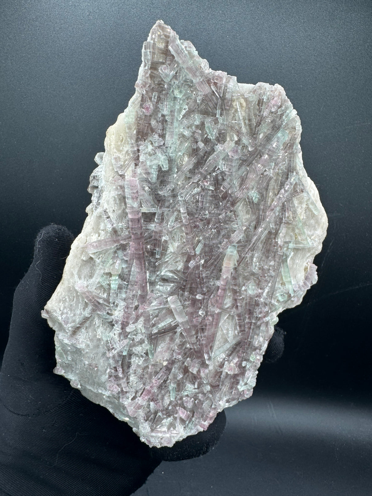 Pink Tourmaline Specimen - 1256g