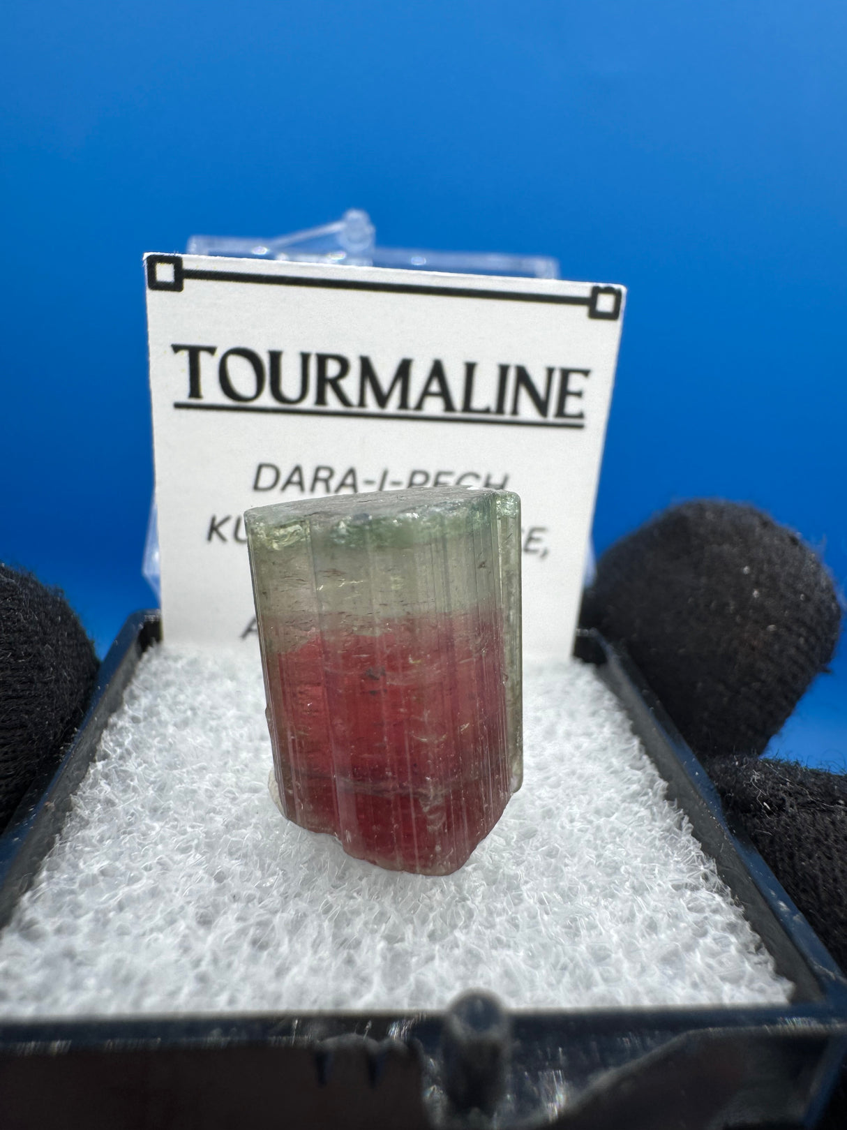 Watermelon Tourmaline Crystal - 4g