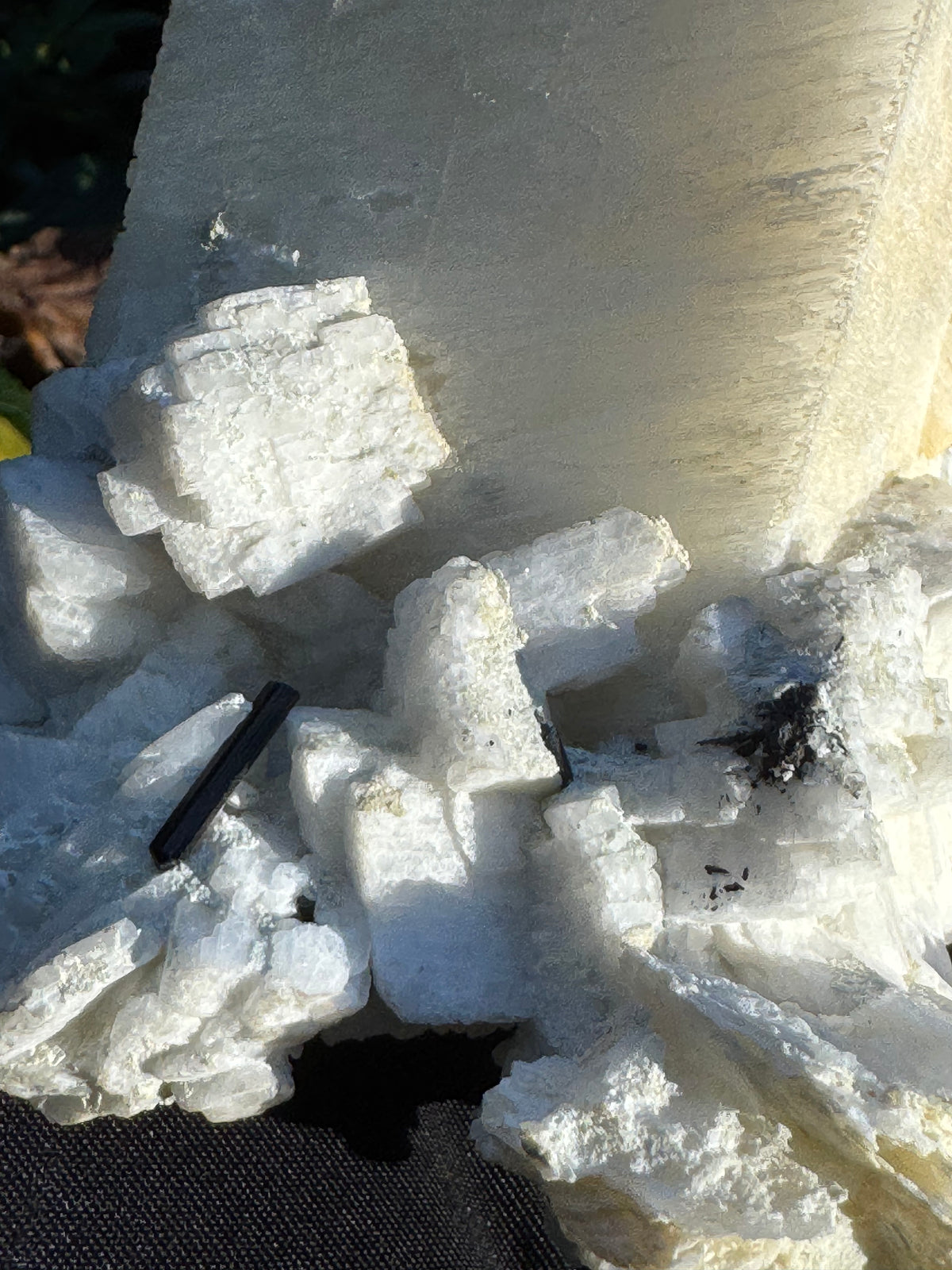 Feldspar with Black Tourmaline - 946g