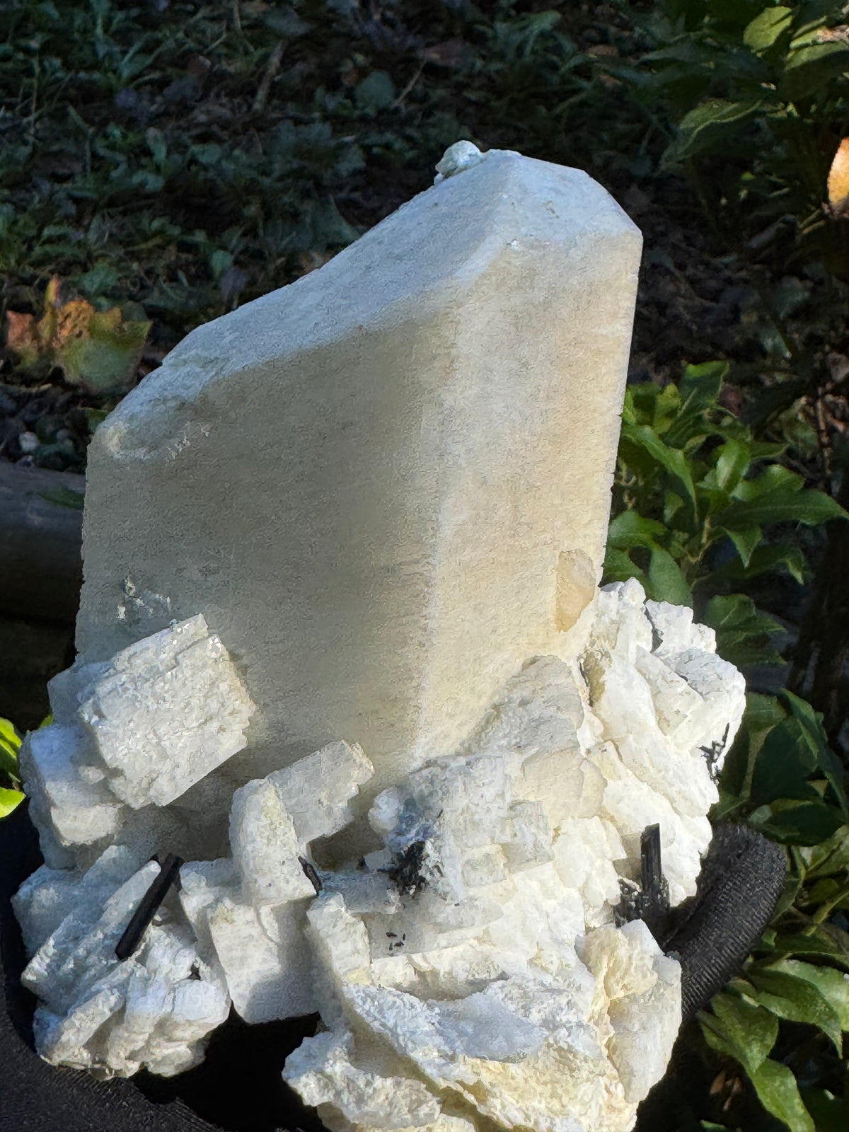 Feldspar with Black Tourmaline - 946g