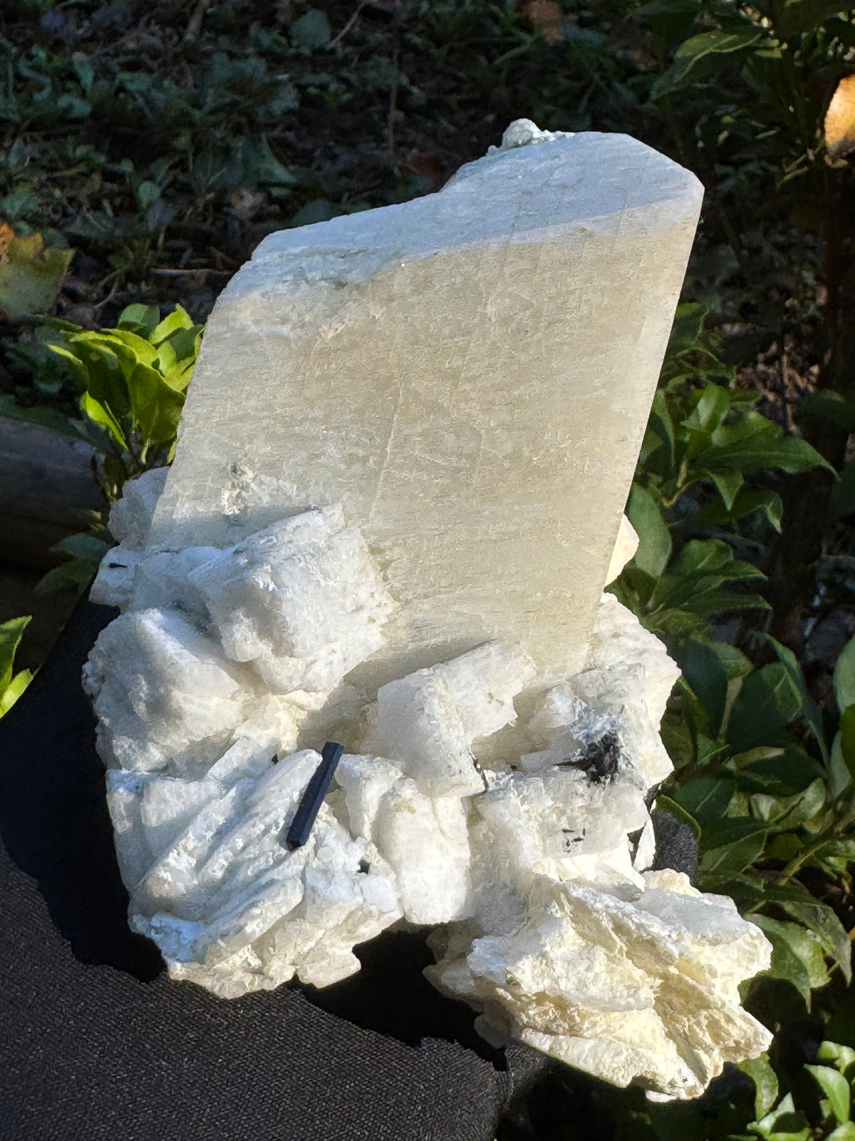 Feldspar with Black Tourmaline - 946g