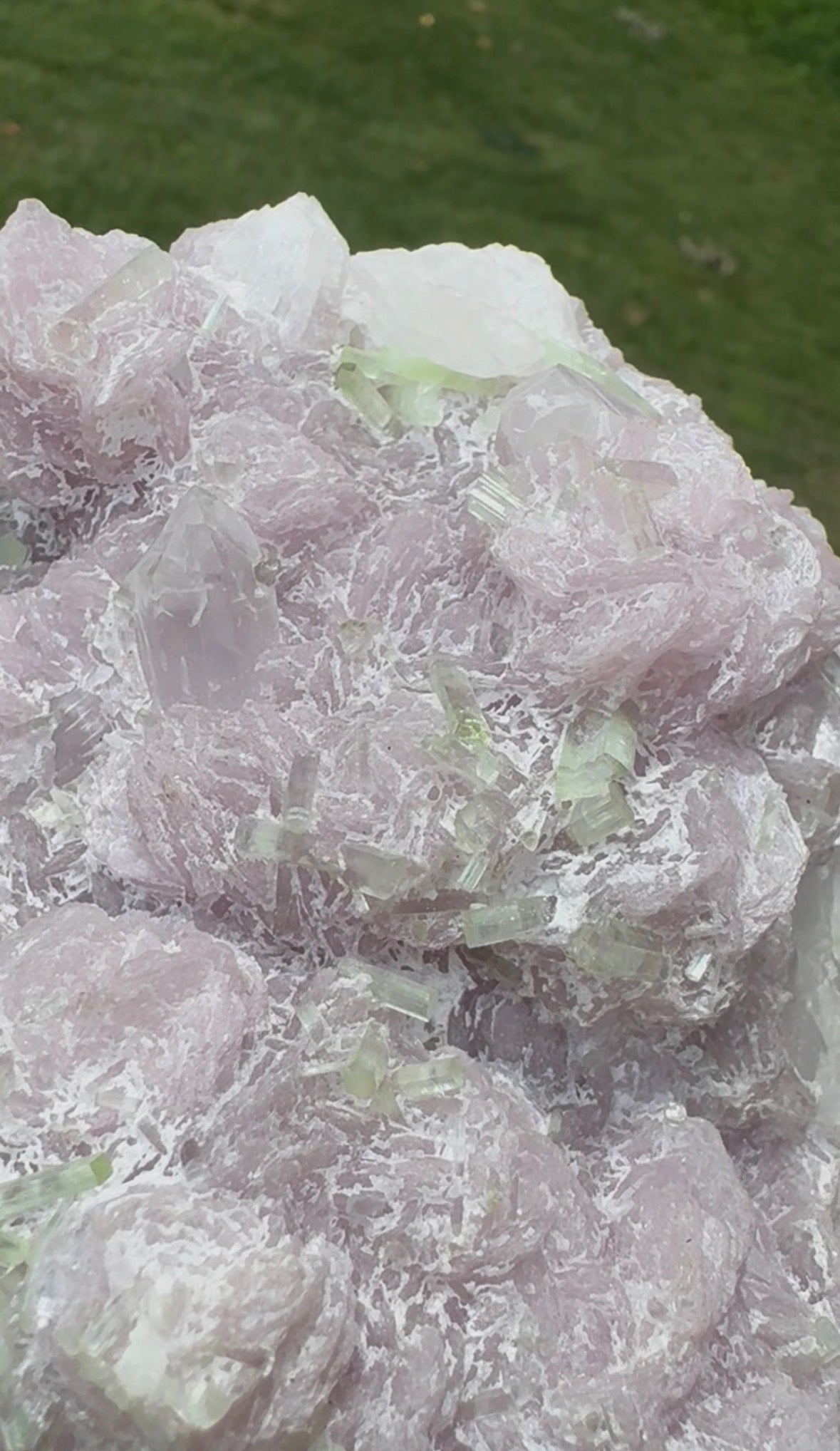 Watermelon Tourmaline Specimen - 969g