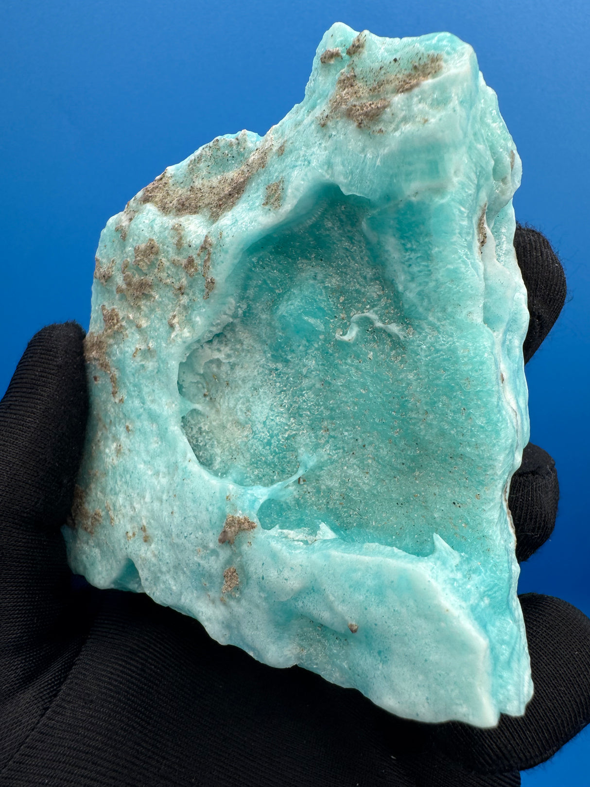 Blue Aragonite Specimen - 344g