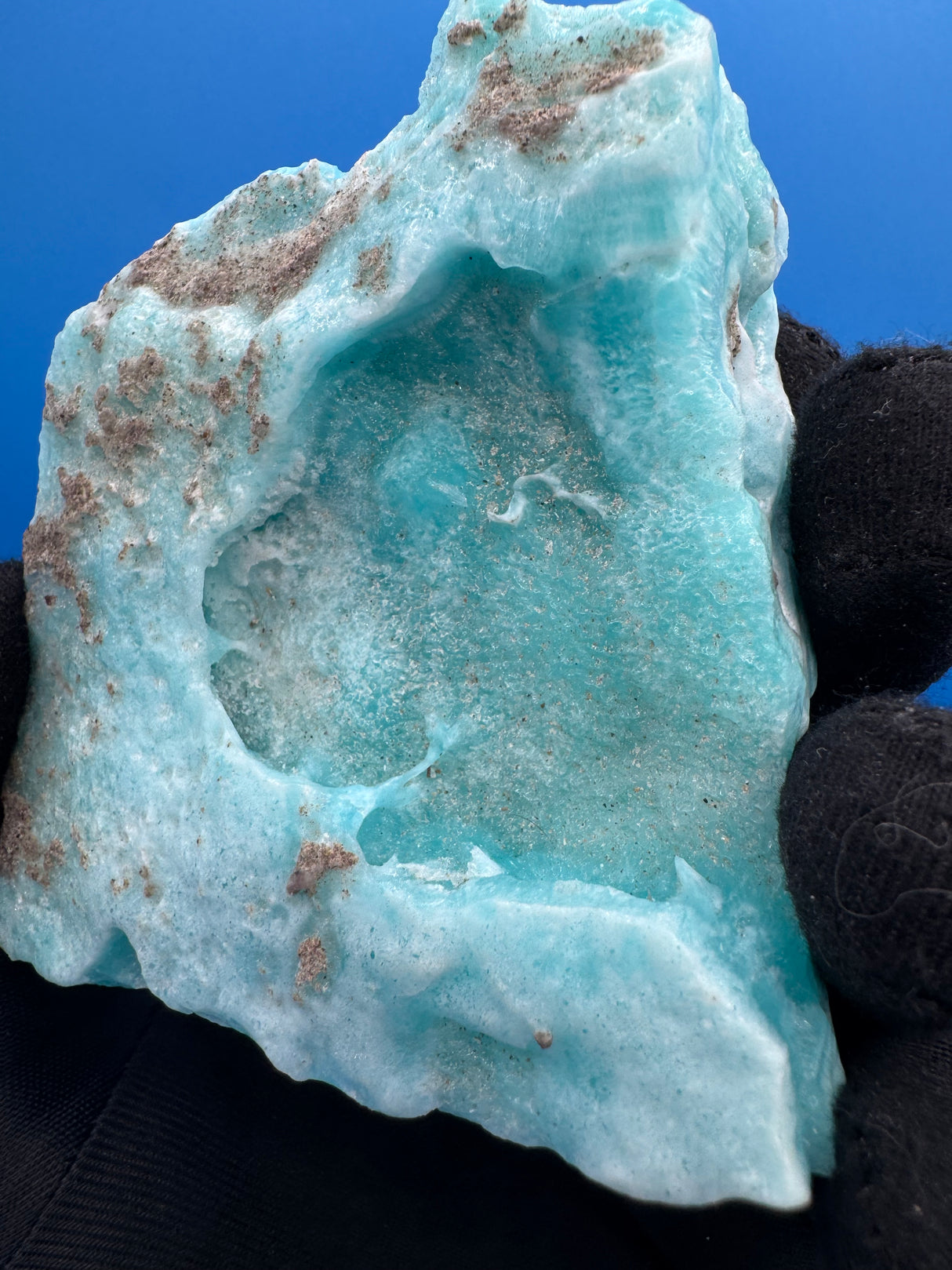 Blue Aragonite Specimen - 344g
