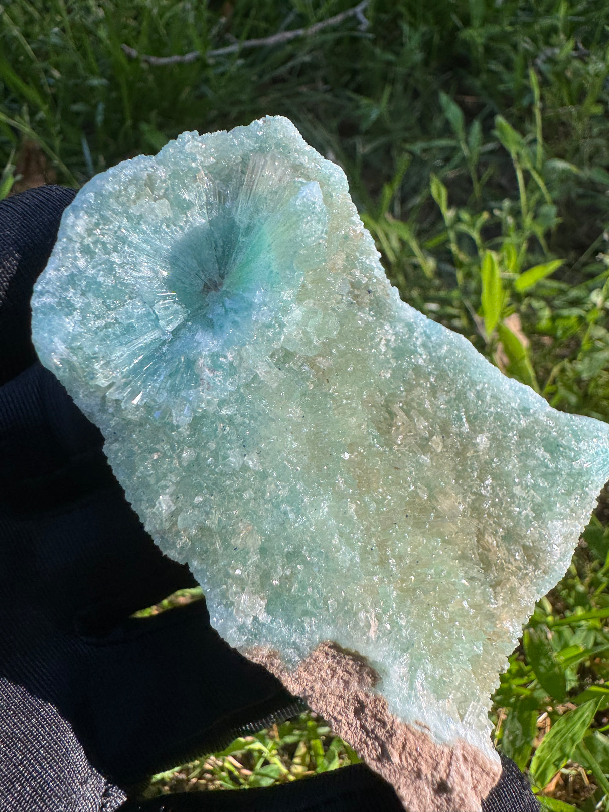 Blue Aragonite Specimen - 100g