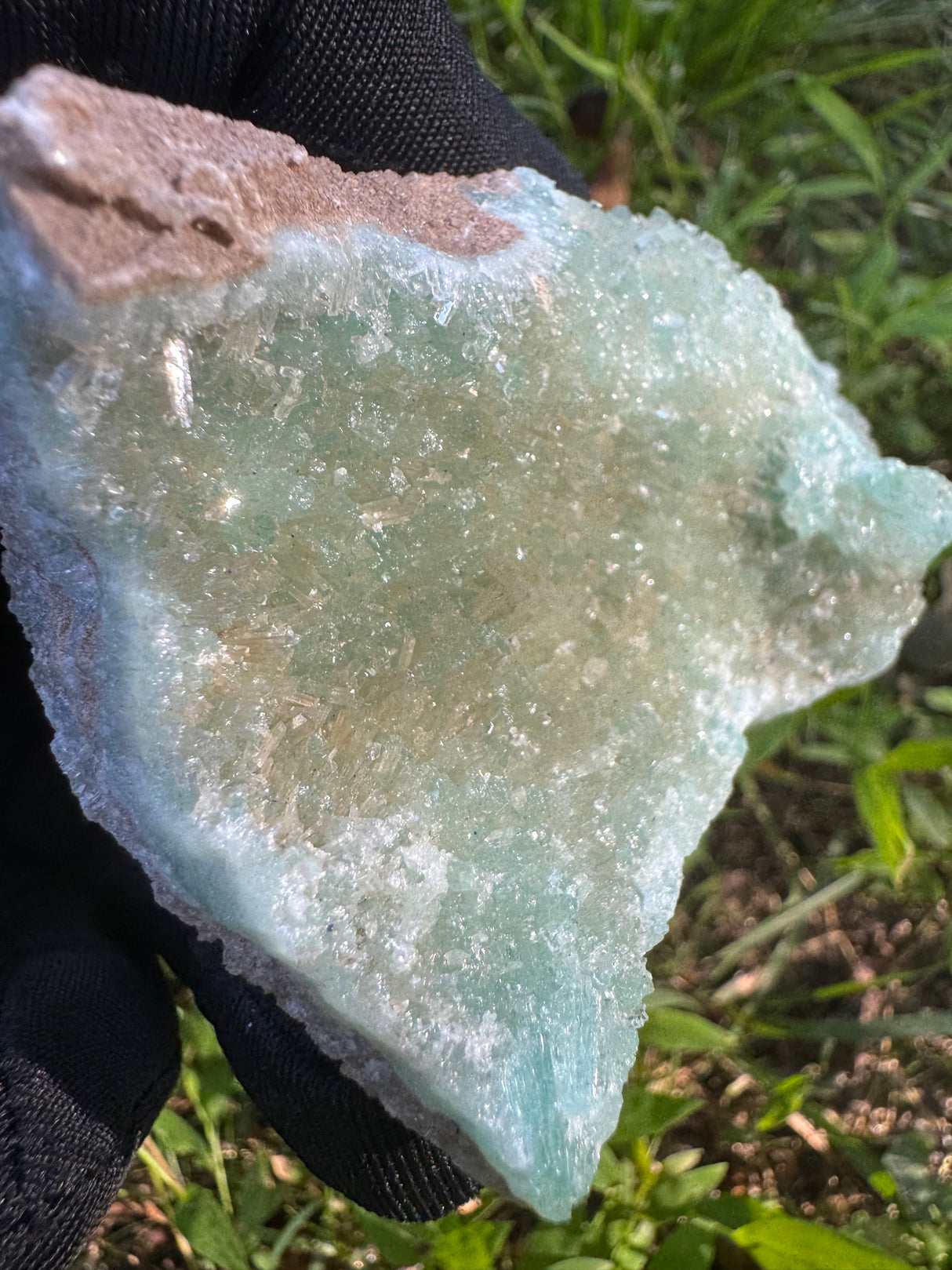 Blue Aragonite Specimen - 100g