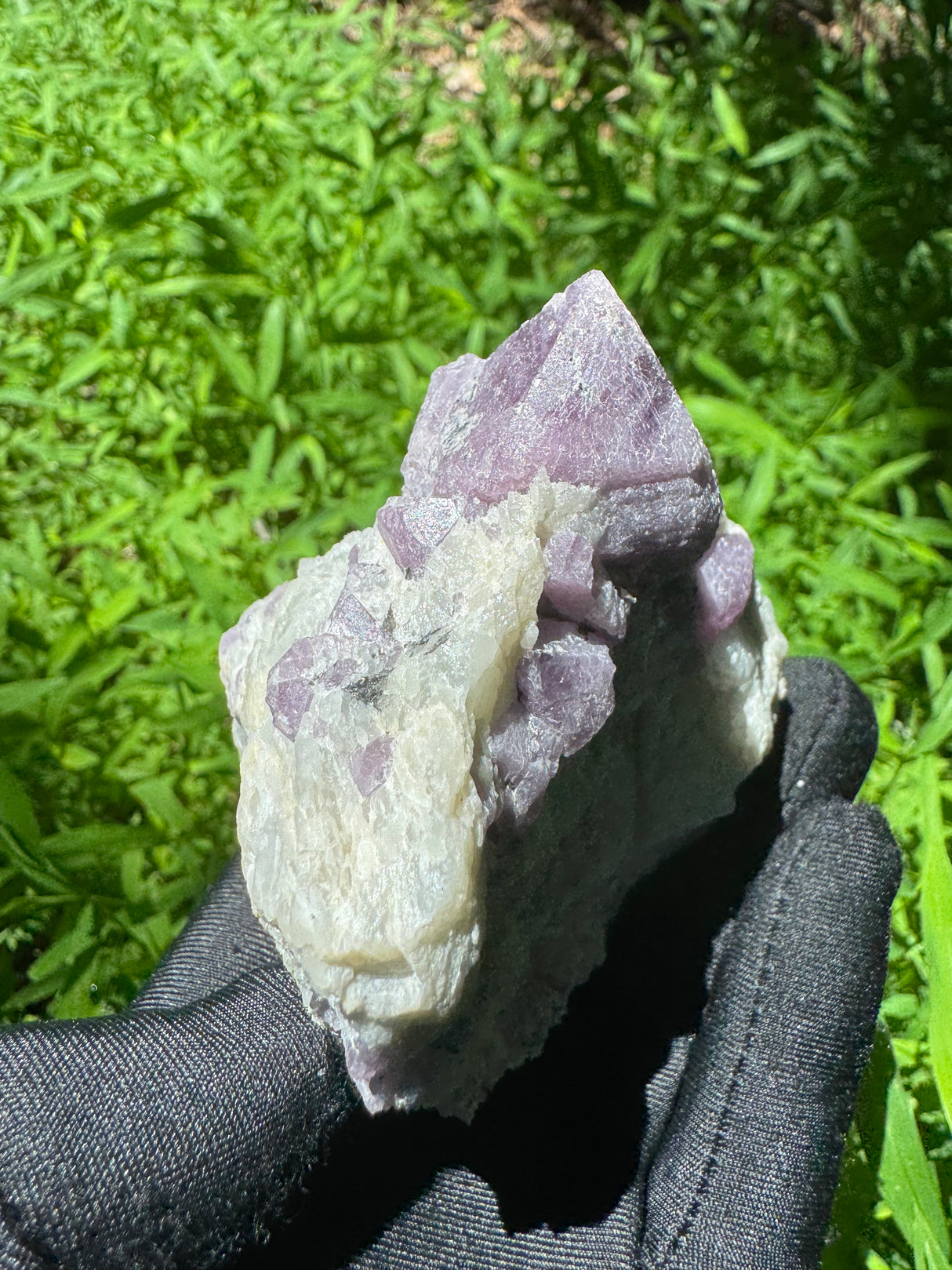 Purple Spinel Specimen - 417g