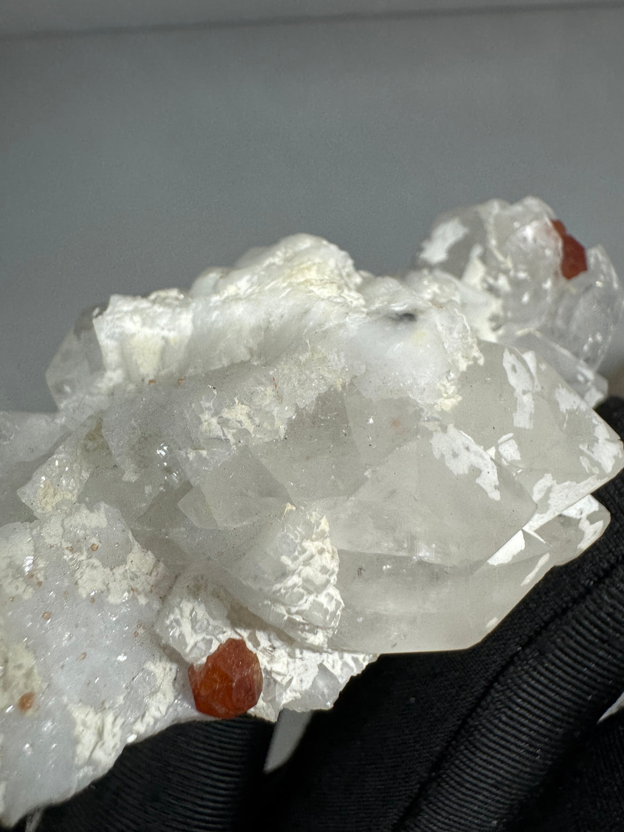 Garnet and Quartz Specimen - 82g