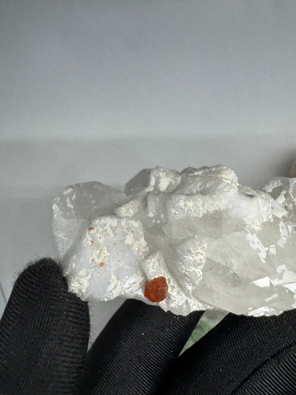 Garnet and Quartz Specimen - 82g