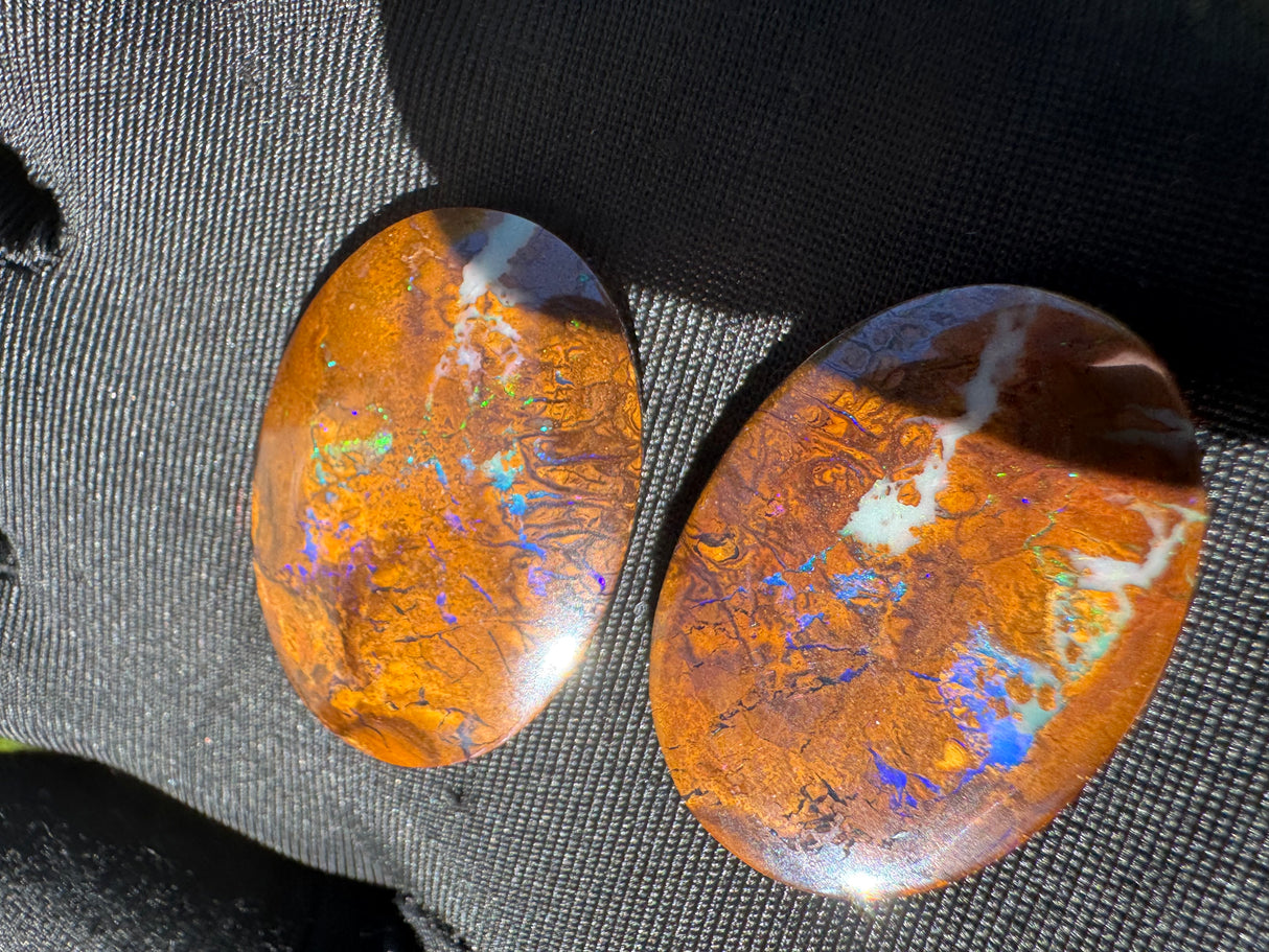 Australia Opal Pair - 55ct pair