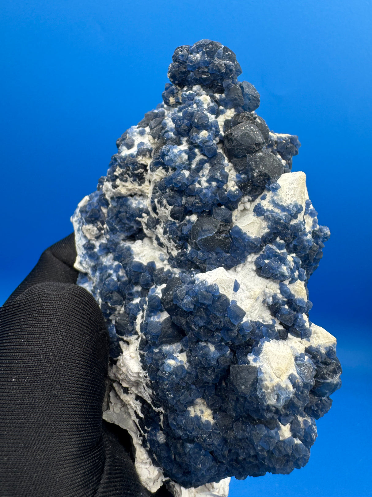 Fluorite and Candle Quartz - 509g