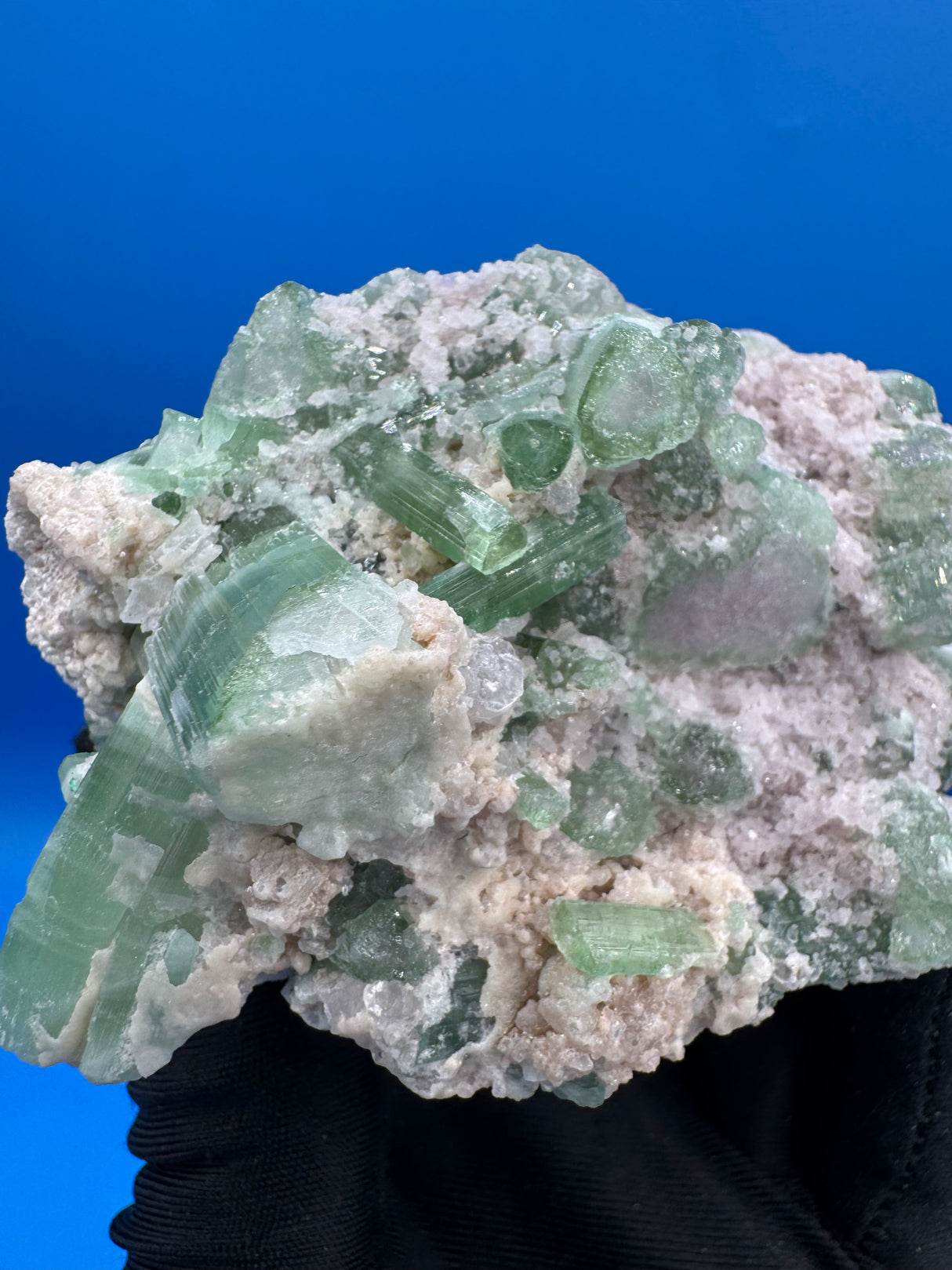 Green Tourmaline Specimen - 400g