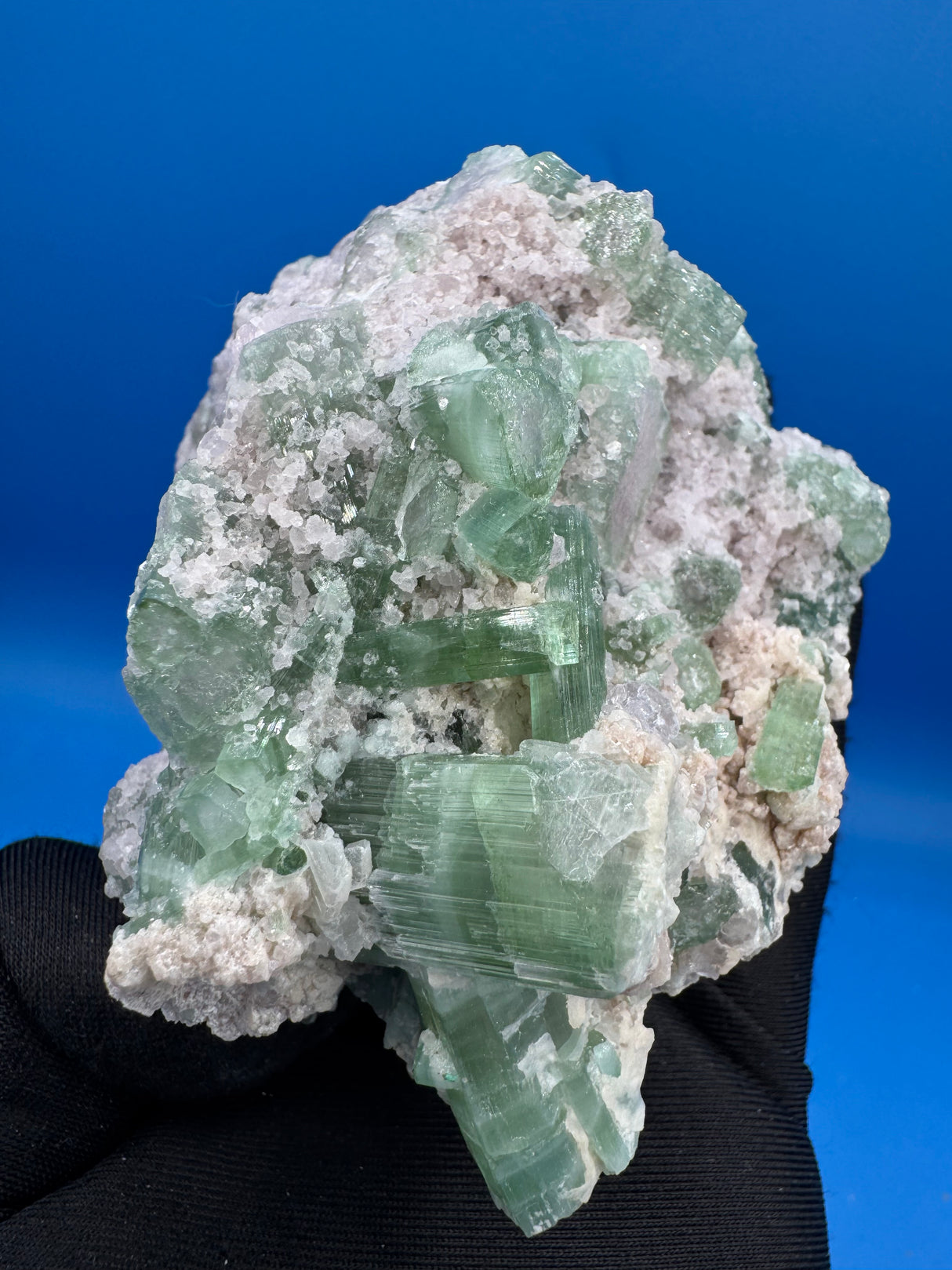 Green Tourmaline Specimen - 400g