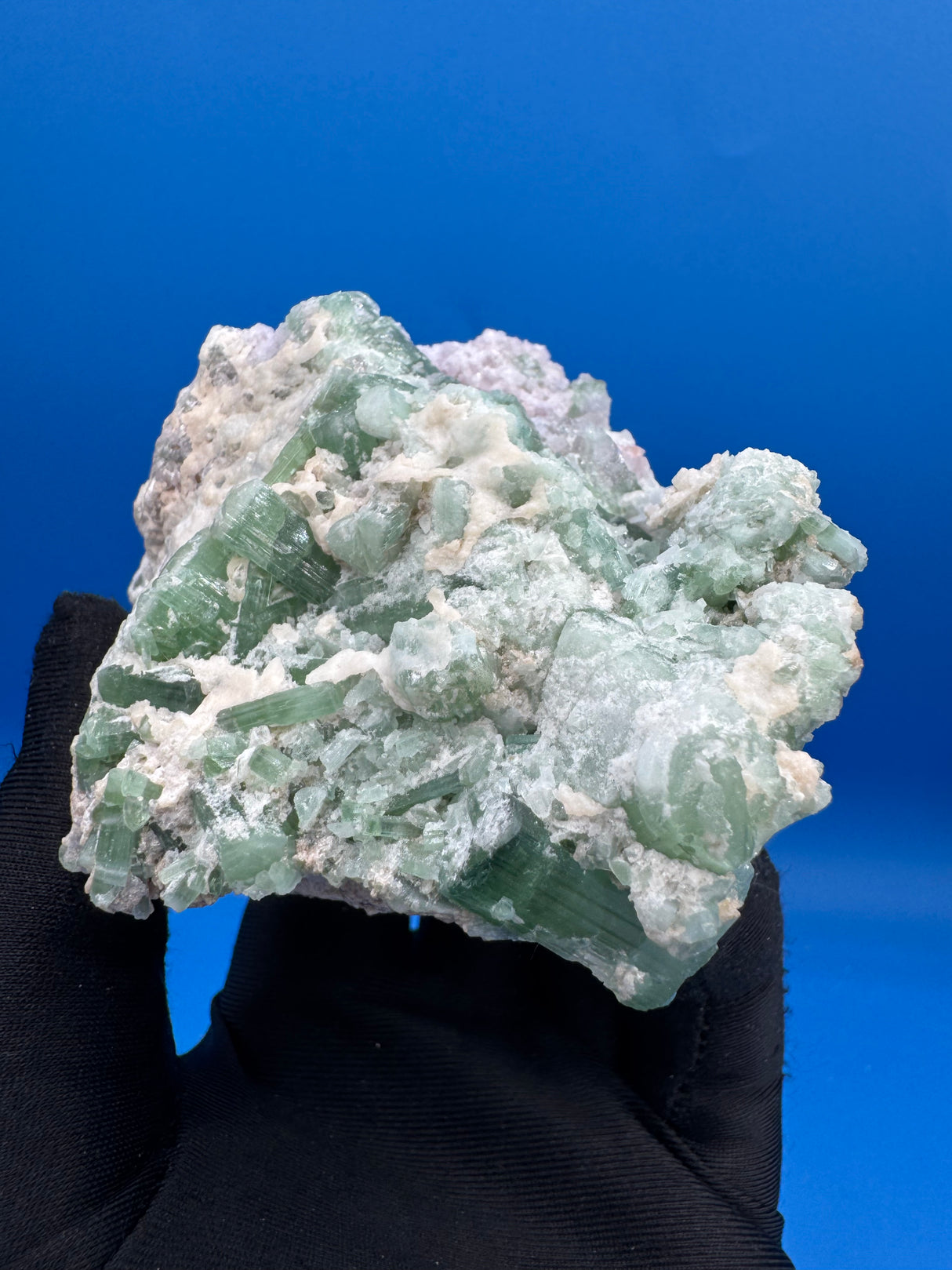 Green Tourmaline Specimen - 386g