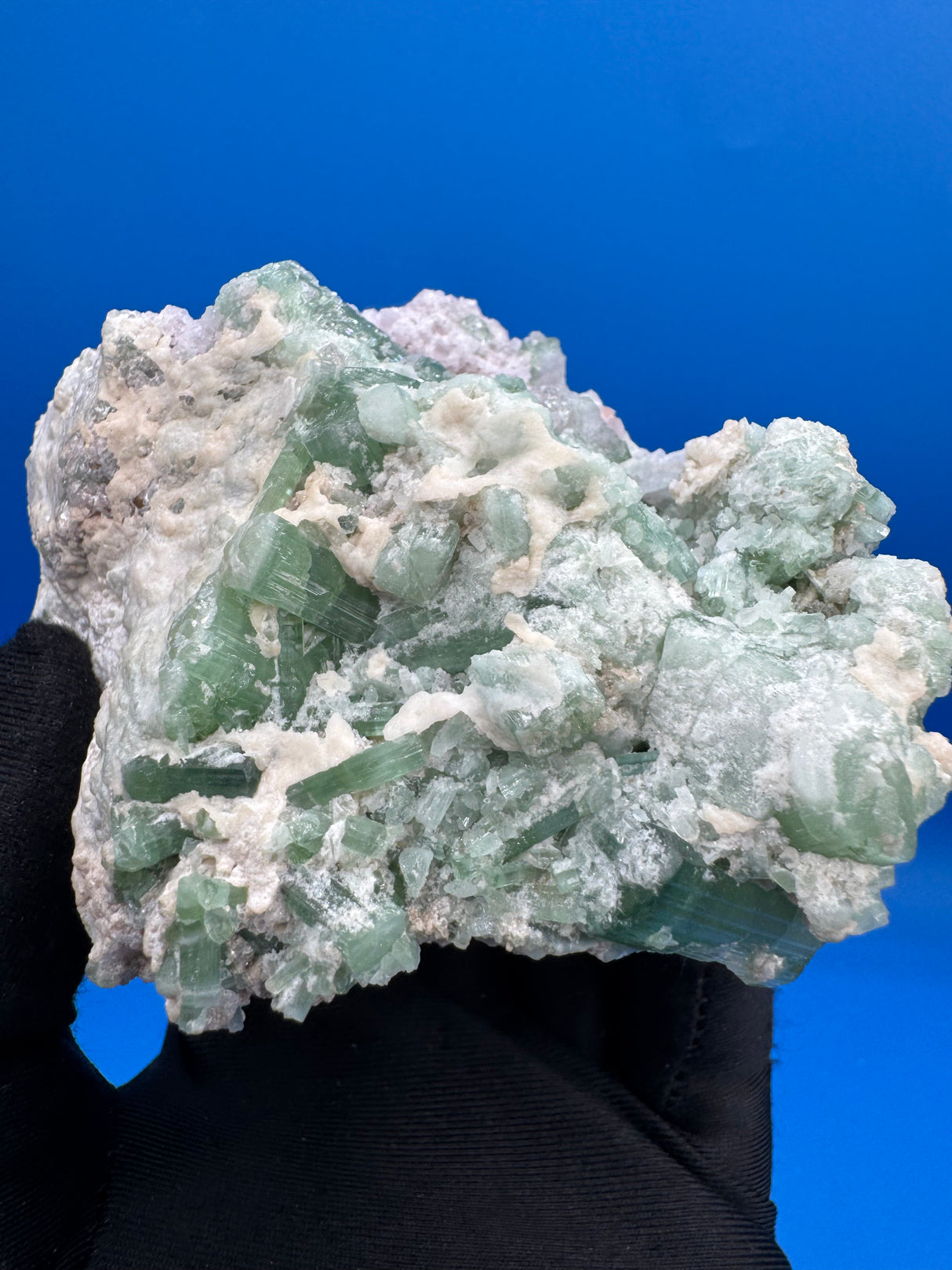 Green Tourmaline Specimen - 386g