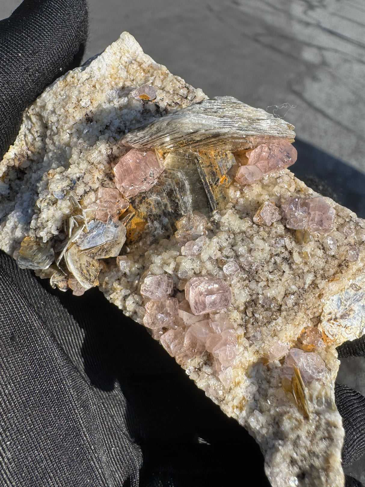 Pink Apatite Specimen - 200g