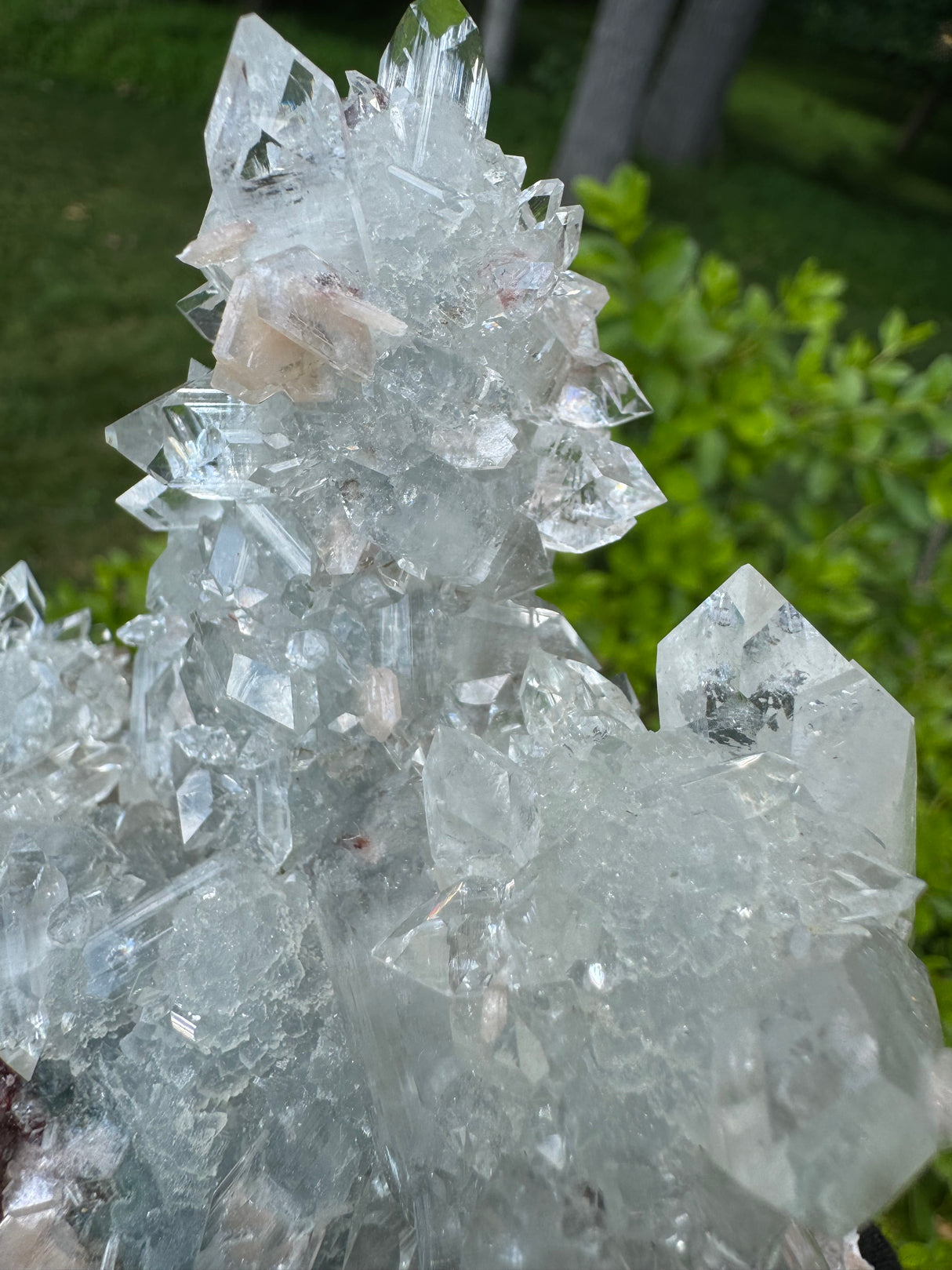 Diamond Apophyllite Specimen - 307g
