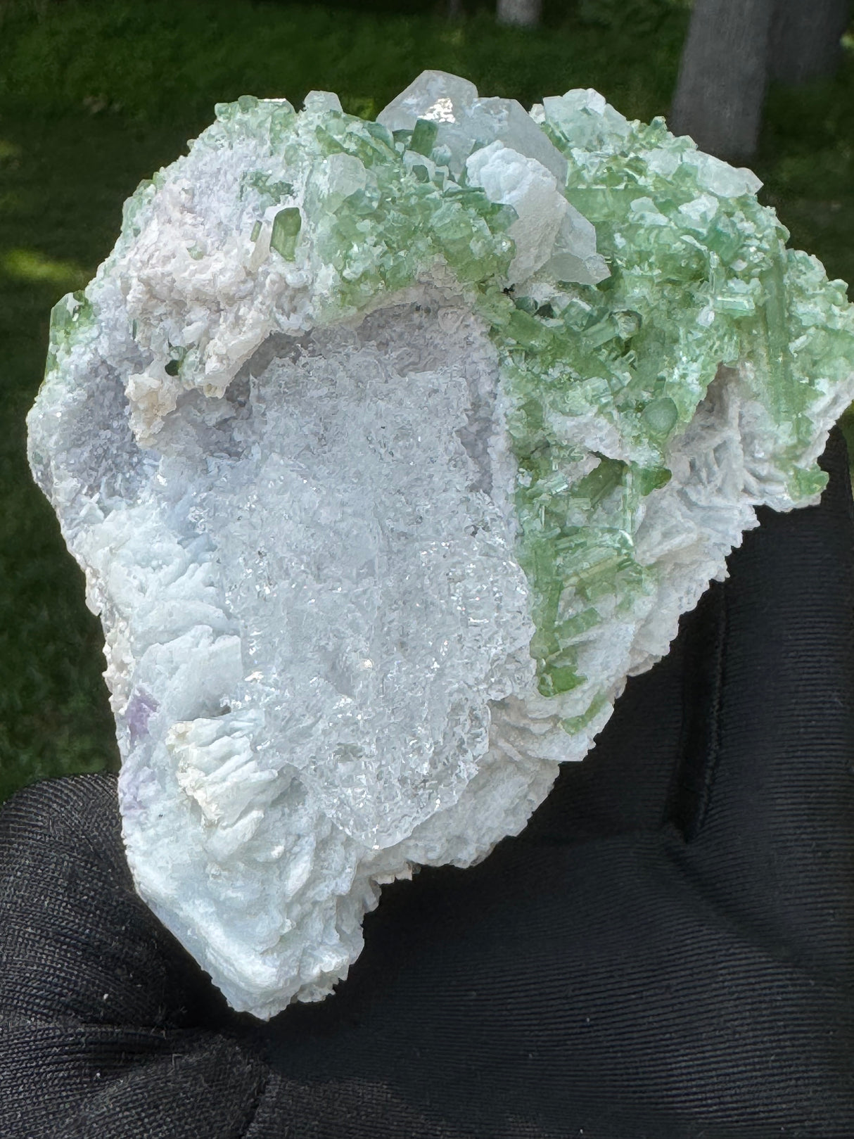 Green Tourmaline Specimen - 488g