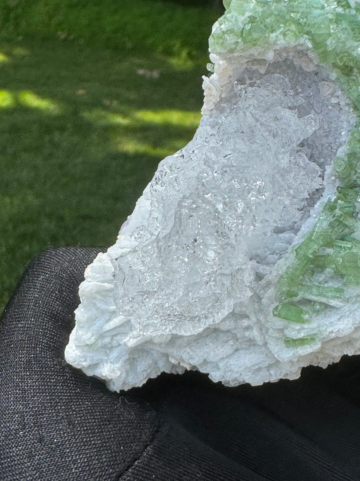 Green Tourmaline Specimen - 333g