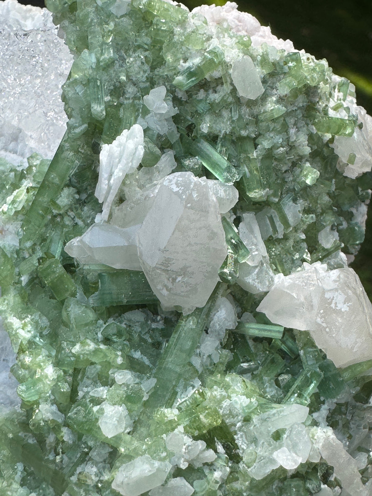 Green Tourmaline Specimen - 488g