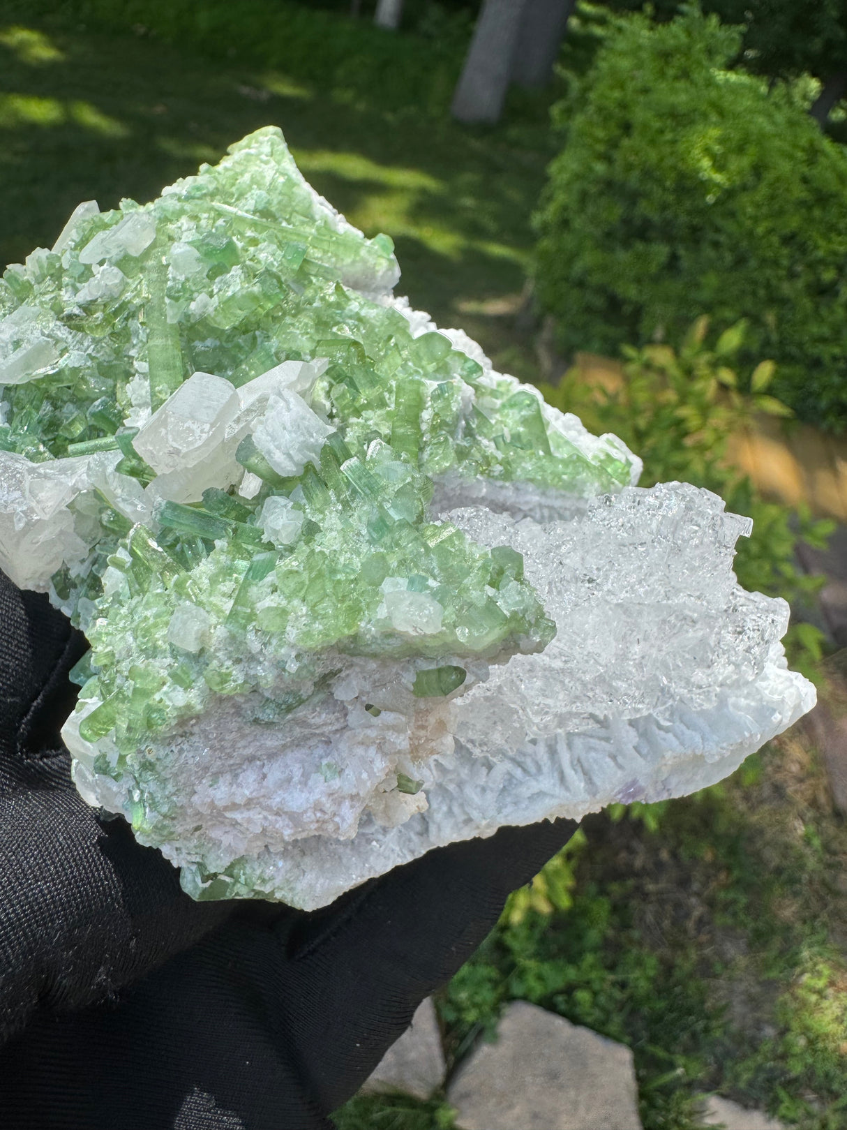 Green Tourmaline Specimen - 488g
