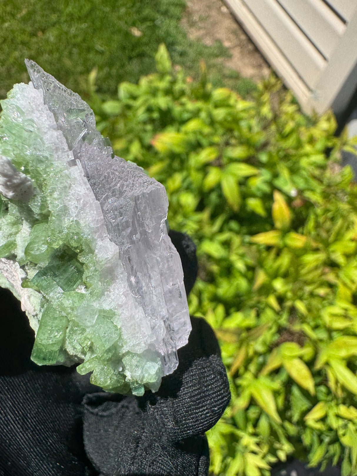 Kunzite and Tourmaline Specimen - 64g