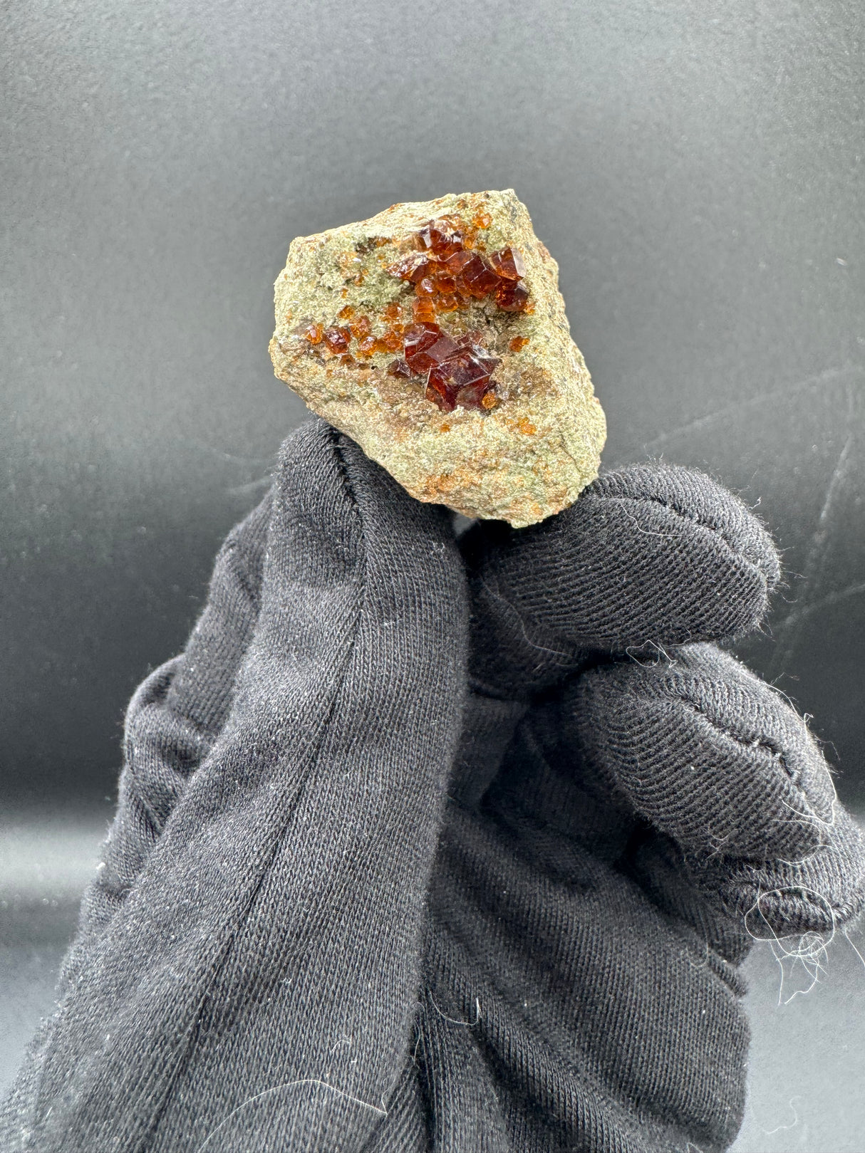 Red Garnet Specimen - 44g