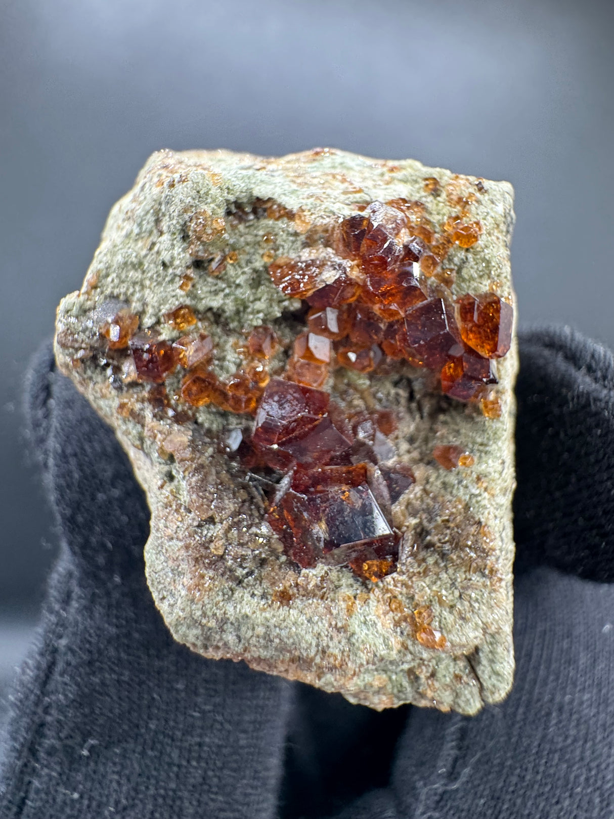 Red Garnet Specimen - 44g