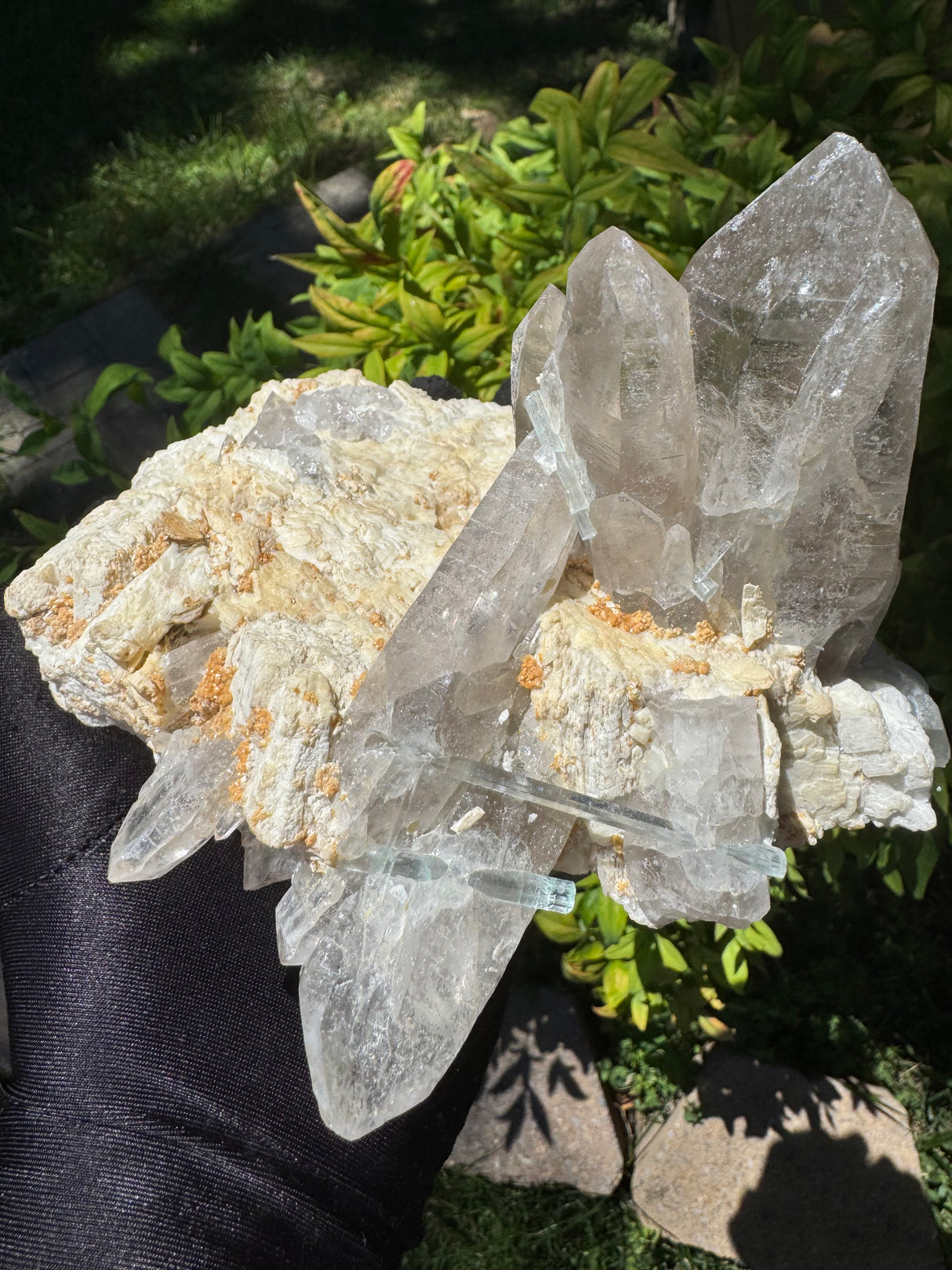 Aquamarine & Tourmaline Specimen - 3.08lb