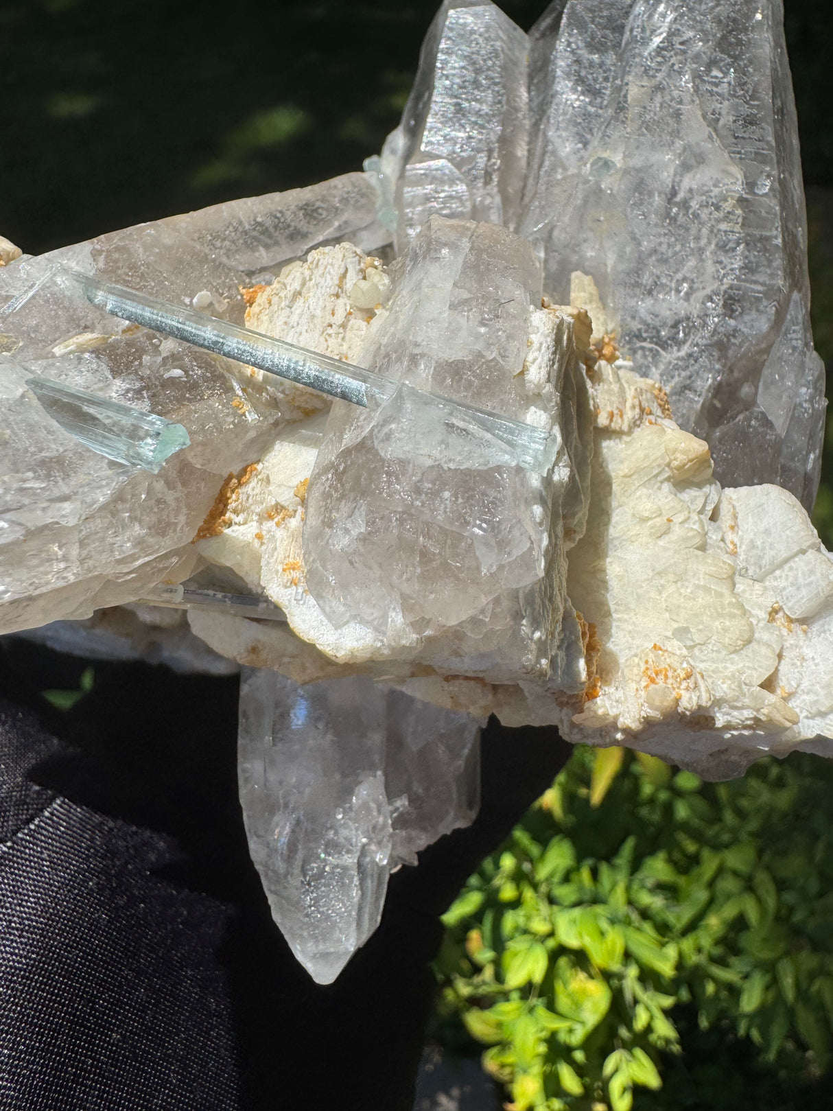 Aquamarine & Tourmaline Specimen - 3.08lb