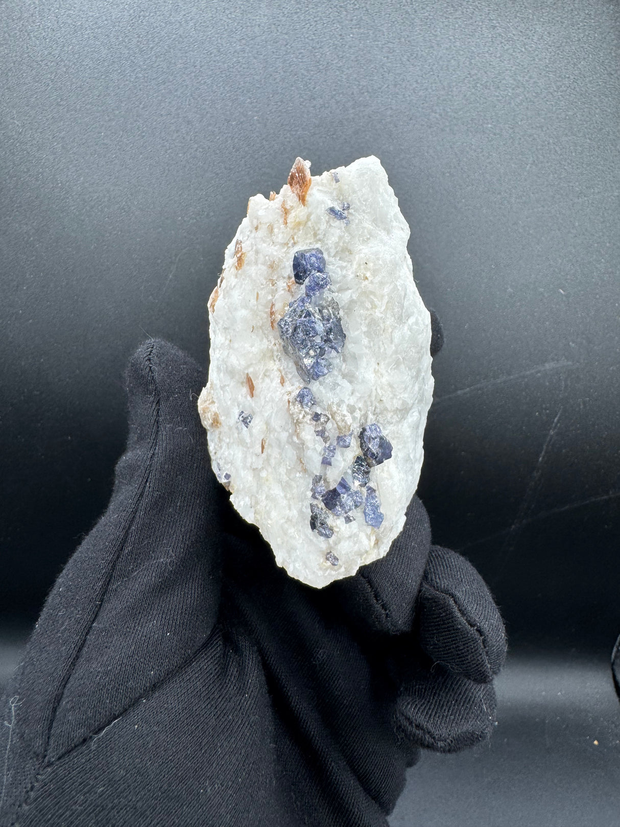Blue Spinel Specimen - 227g