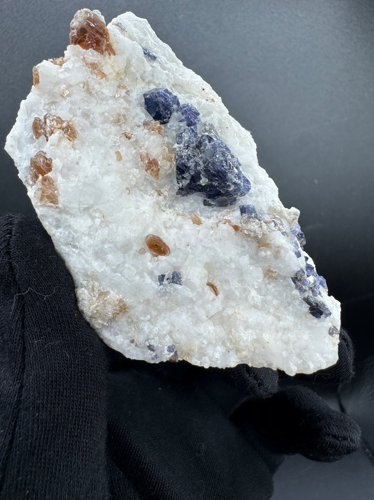 Blue Spinel Specimen - 227g