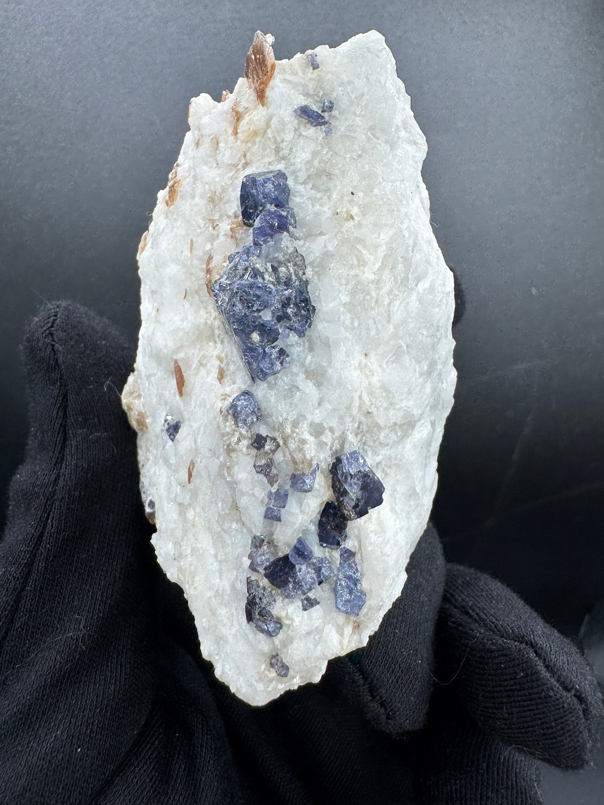 Blue Spinel Specimen - 227g