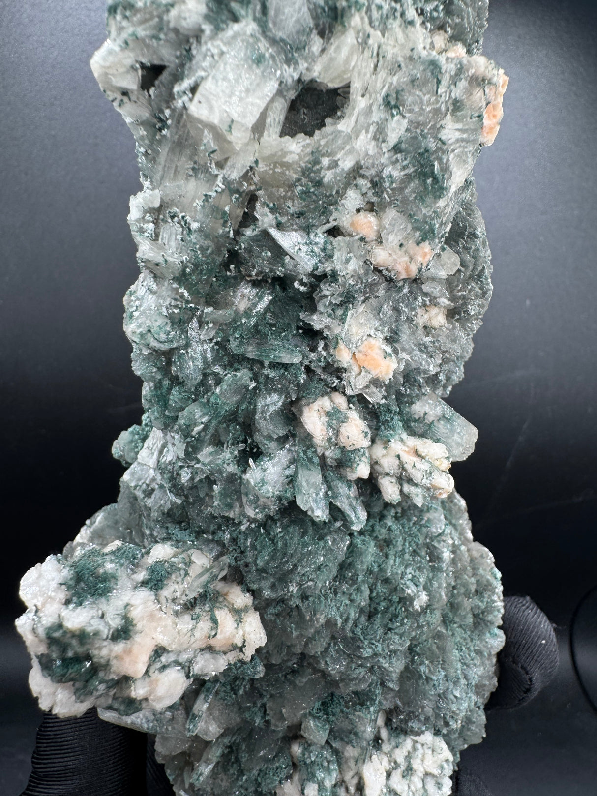 Green Stilbite On Heilandite - 560g