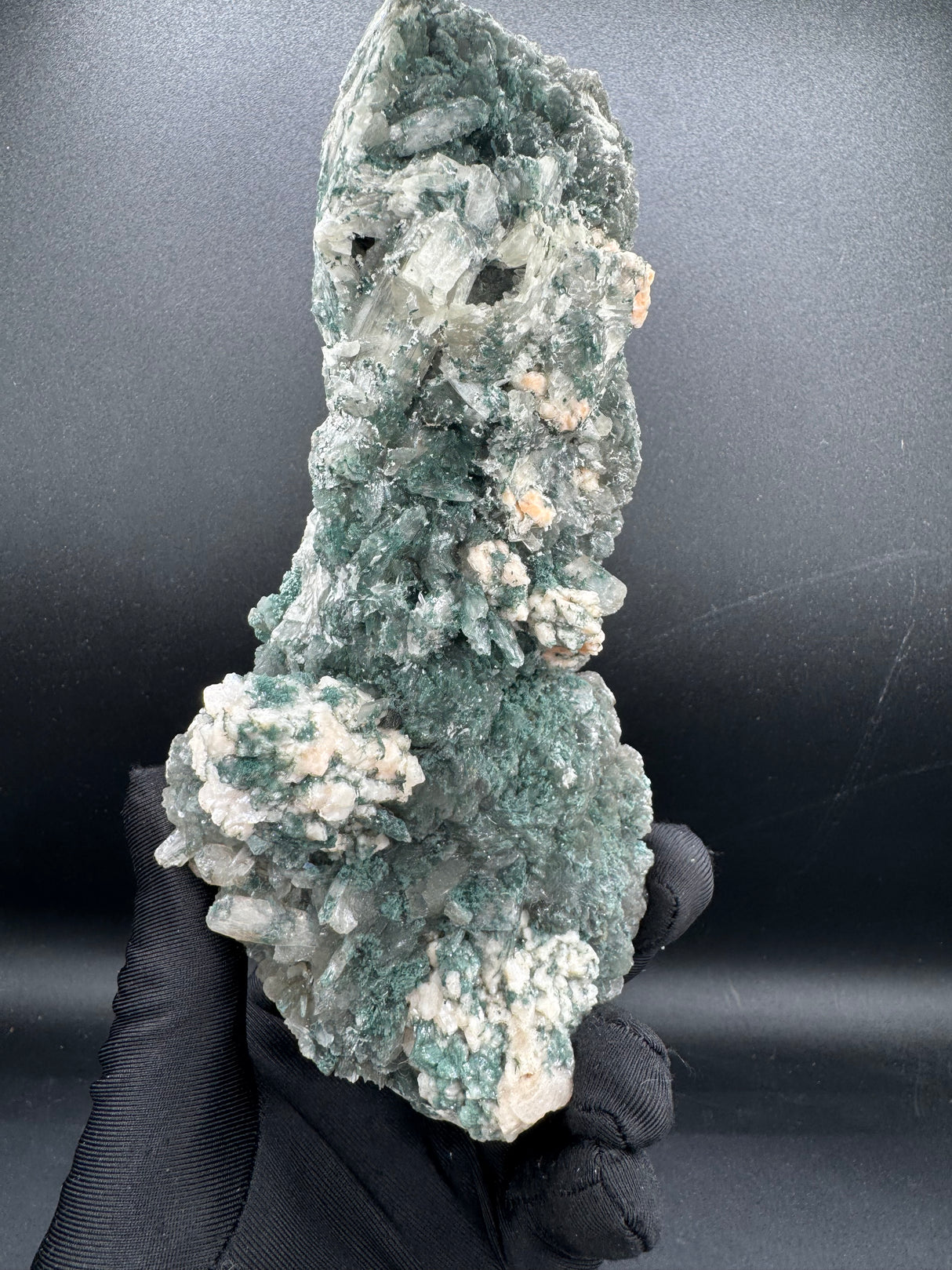 Green Stilbite On Heilandite - 560g